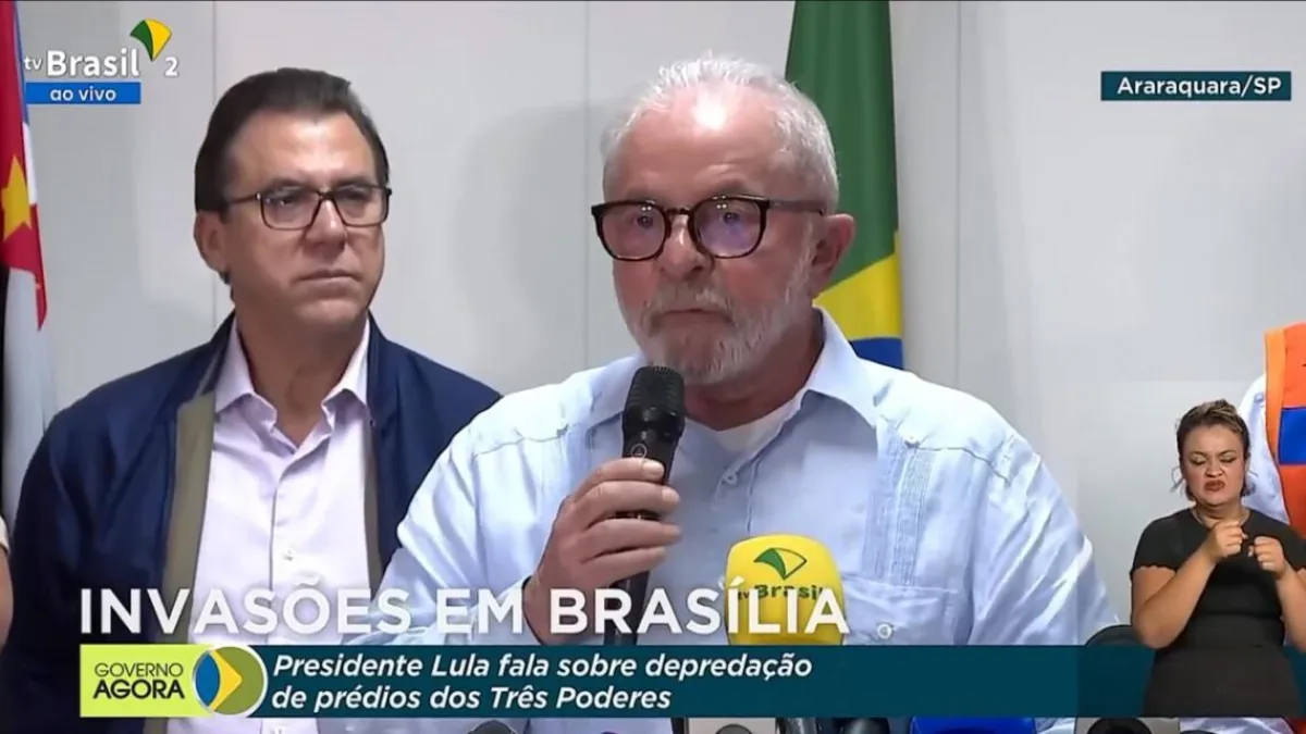 Lula decretó la intervención federal de la seguridad en Brasilia hasta el 31 de enero