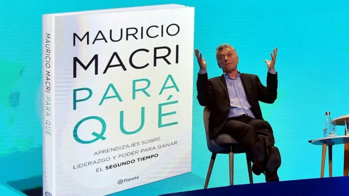 Mauricio Macri presenta su libro "Para qué" en Mar del Plata