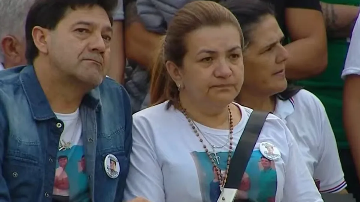 Los padres de Fernando Báez Sosa pidieron Justicia con profundo dolor ante una multitud