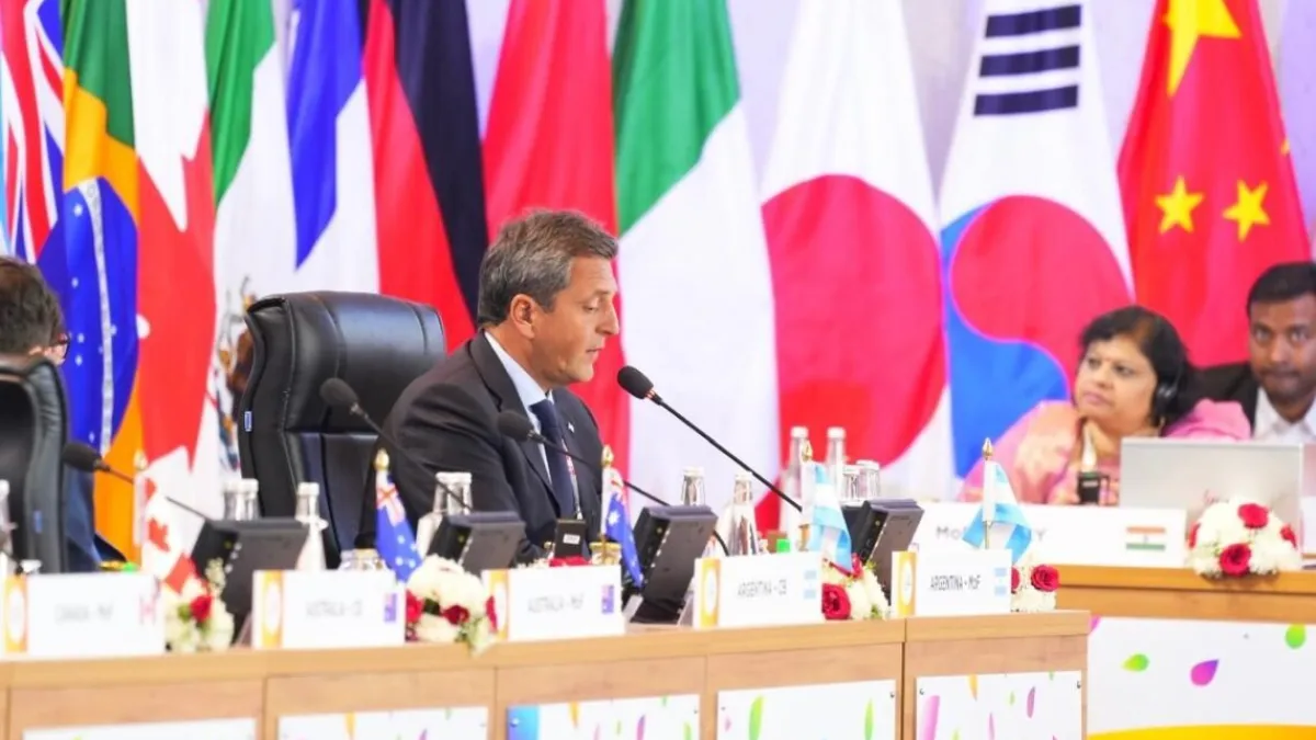 G20: Sergio Massa criticó al FMI por su política de sobrecargos