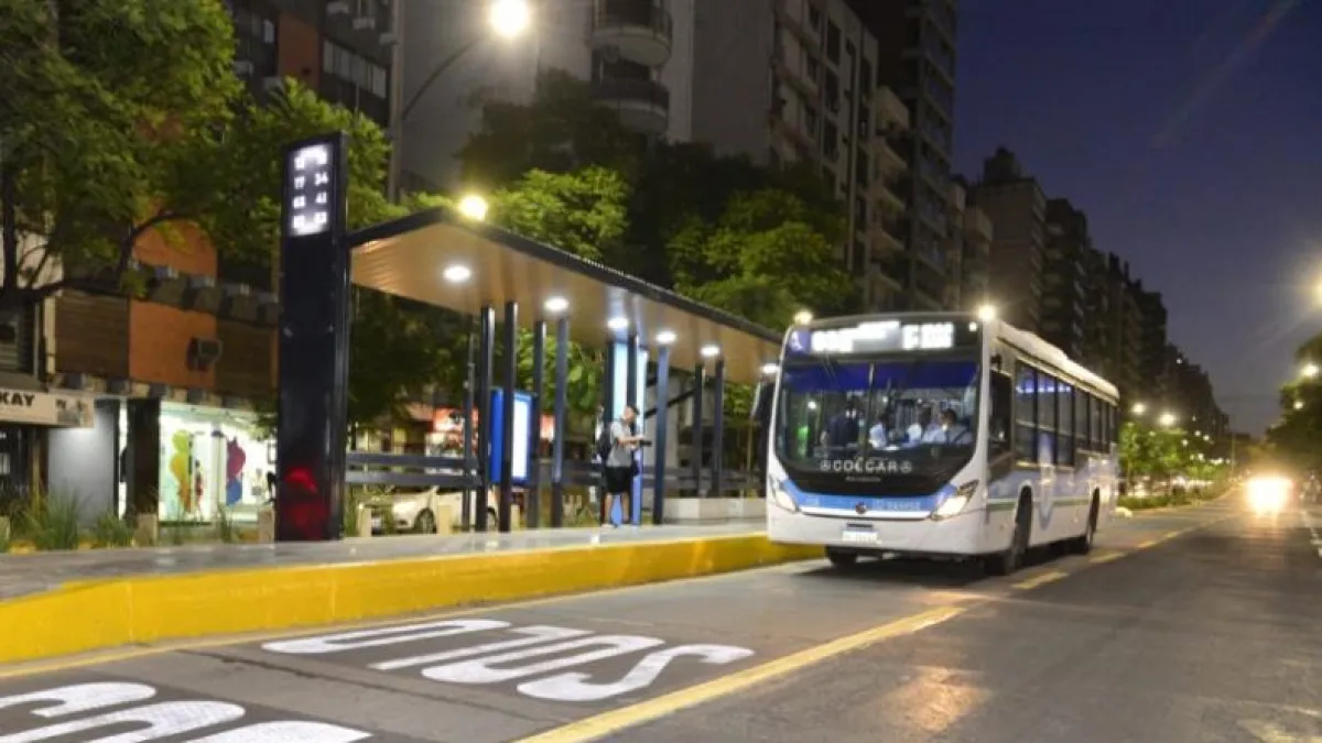 Quedó habilitado el "Solo Bus" en avenida Chacabuco