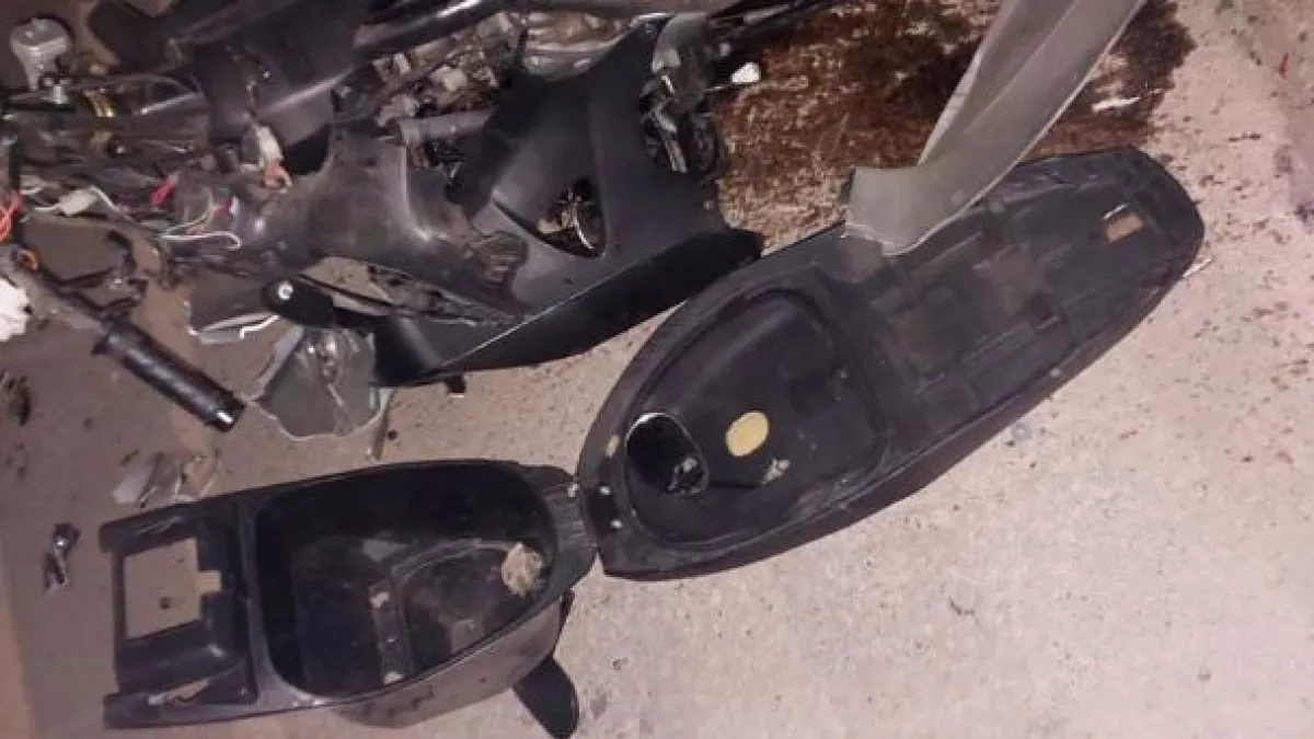 Un adolescente robó una moto y en la huida, chocó y murió