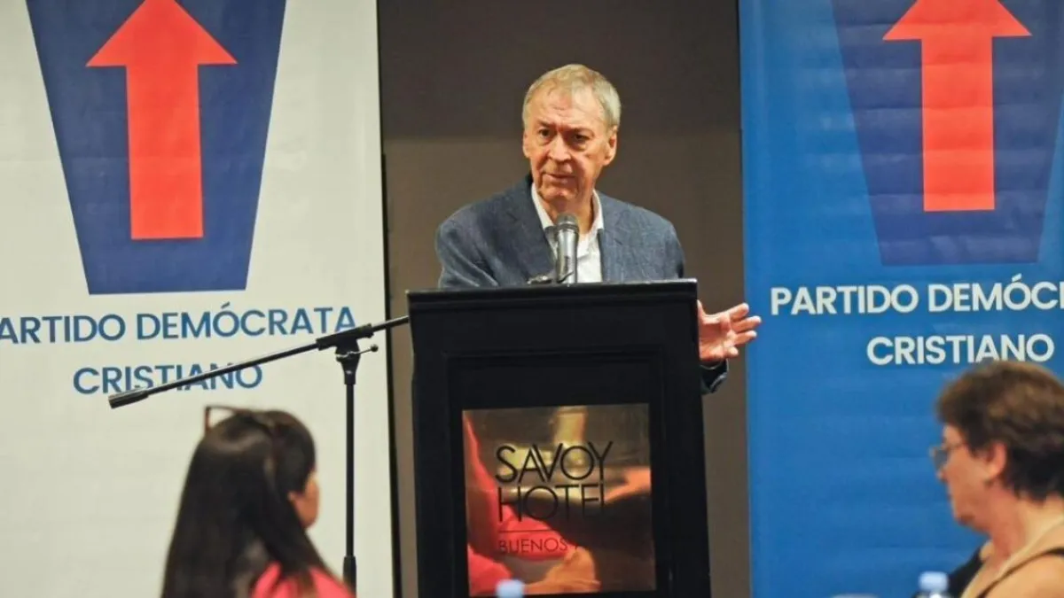 La Democracia Cristiana invitó a Schiaretti para que sea precandidato a Presidente