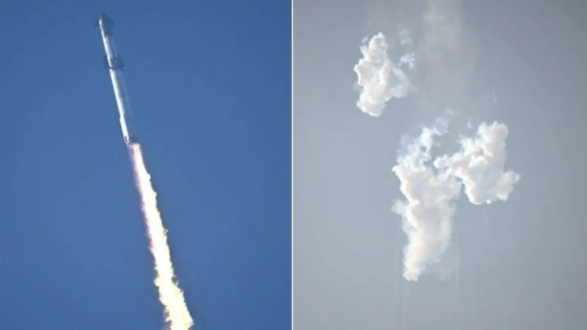 El cohete Starship explotó en el aire tras su despegue