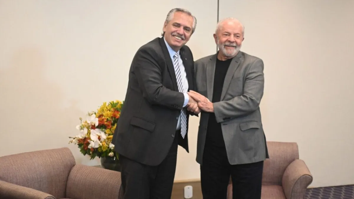 Alberto Fernández se reúne con Lula Da Silva para analizar el comercio bilateral