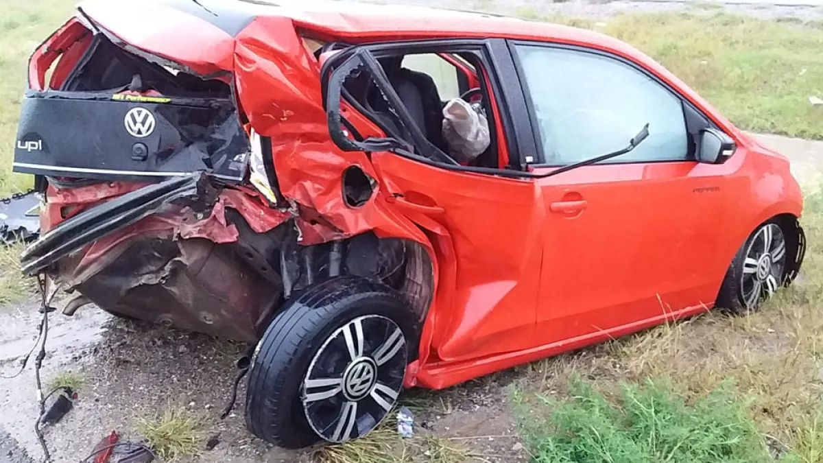 Tres vehículos colisionaron en avenida Circunvalación