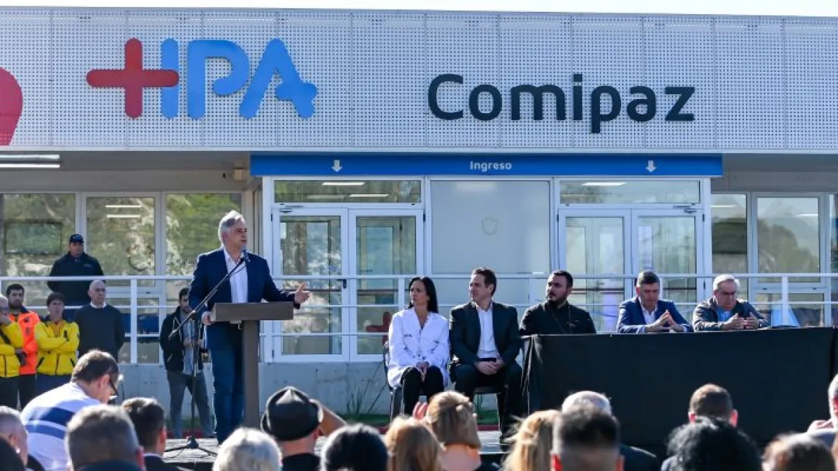 Inauguraron el Hospital de Pronta Atención Comipaz en barrio Talleres Oeste