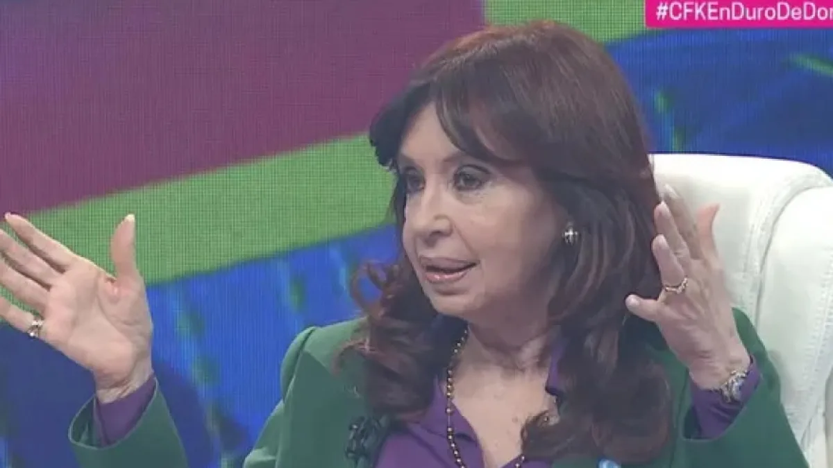 Cristina Kirchner afirmó que "lo importante es entrar al balotaje"