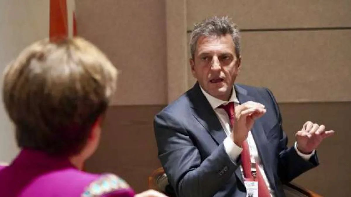 Sergio Massa pospone el viaje a Washington
