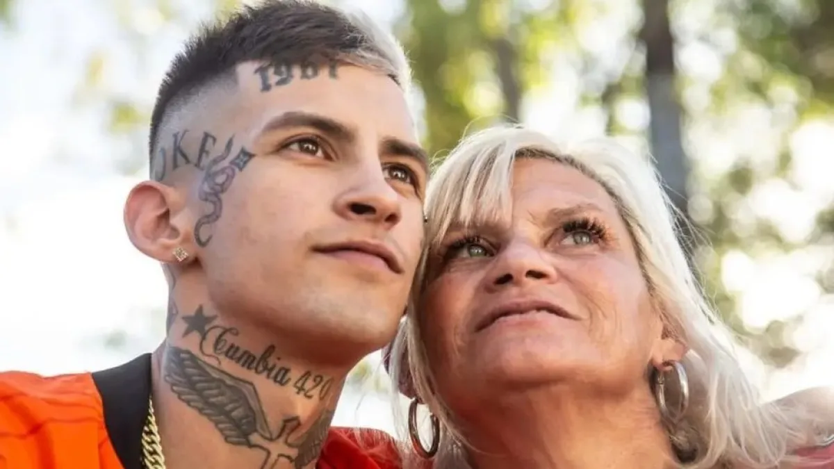 La mamá de L-Gante pidió su liberación y lamentó que "todos van agrandando la historia"