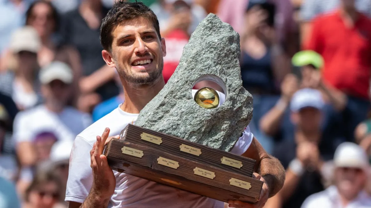 El tenista cordobés Pedro Cachín ganó el primer título ATP de tenis de su carrera