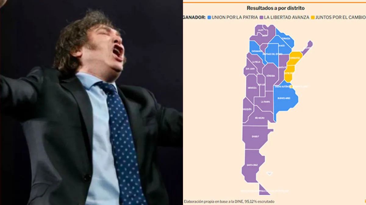Milei ganó las PASO: en qué provincias triunfó La Libertad Avanza