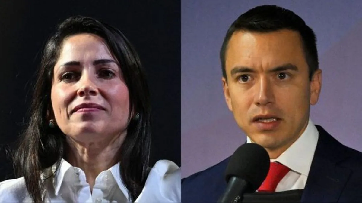 Elecciones en Ecuador: la correísta Luisa González y el empresario Daniel Noboa a segunda vuelta