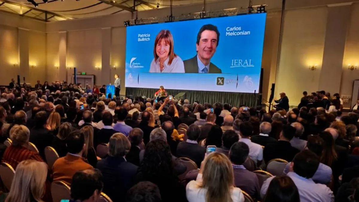 Patricia Bullrich presentó a Melconian como su posible ministro de economía