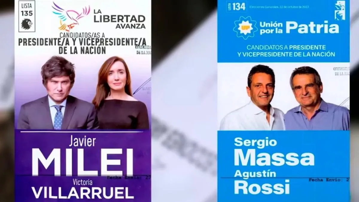 Cómo son las boletas válidas para el balotaje