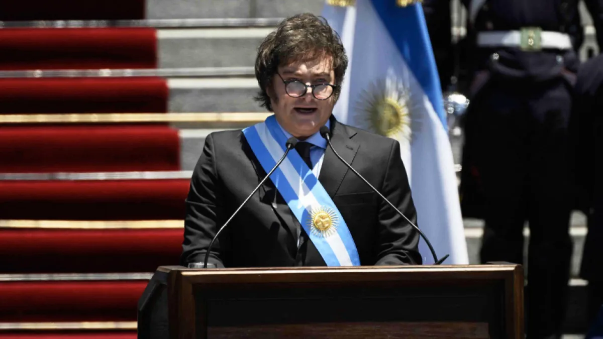 Javier Milei asumió como presidente: "Hoy comienza una nueva era en Argentina"