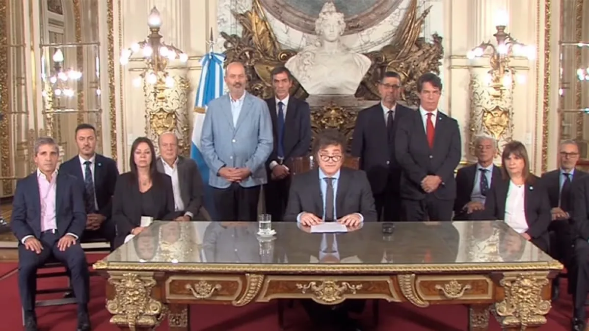Este viernes entró en vigencia el DNU de Javier Milei