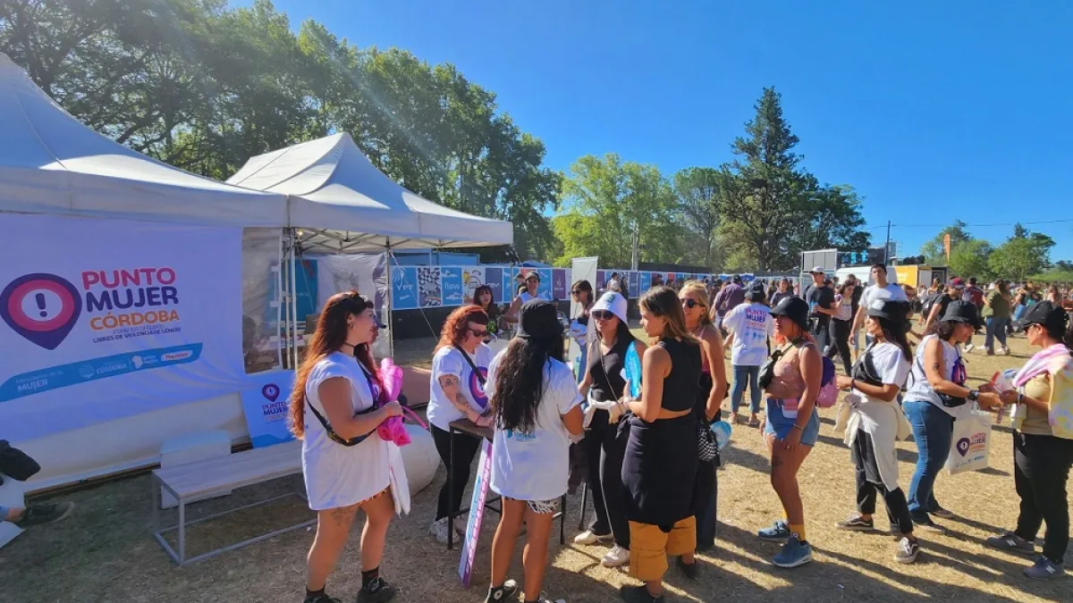 Punto Mujer recorrerá los festivales de verano con su red de apoyo