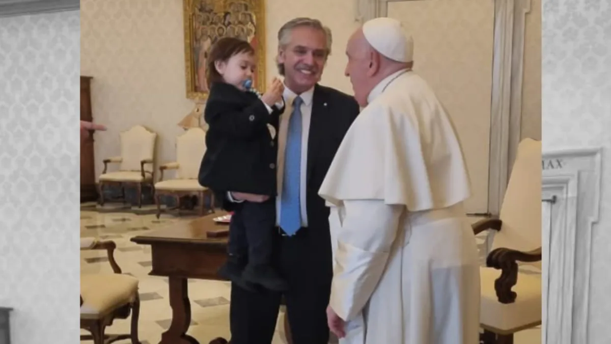 El papa Francisco recibió al expresidente Alberto Fernández