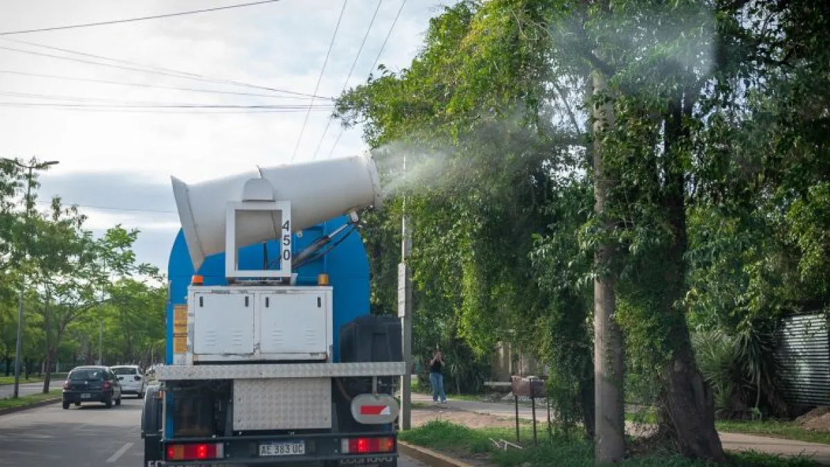 Dengue: hoy fumigan en Poeta Lugones, Las Magnolias y alrededores de barrio San Martín