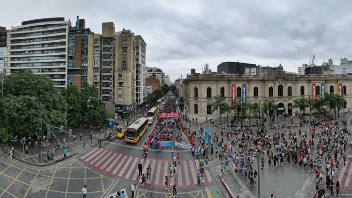 Paro general y movilización: qué calles estarán cortadas en Córdoba