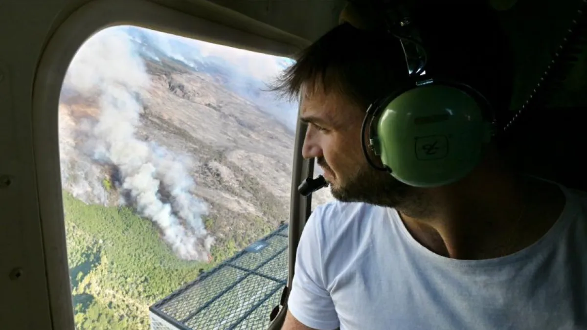 El gobernador de Chubut atribuyó los incendios a la RAM: "Tienen un negocio inmobiliario"