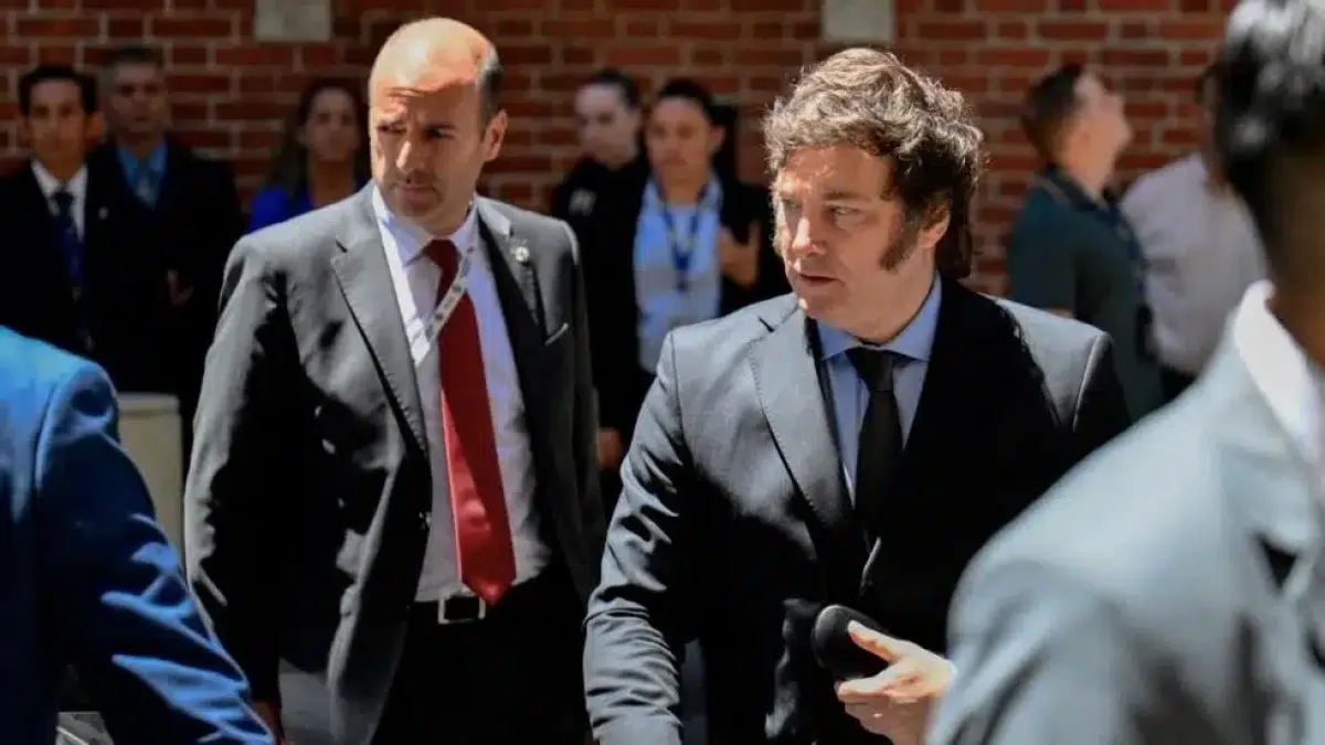 Milei llegó a Roma para su reunión con el papa Francisco
