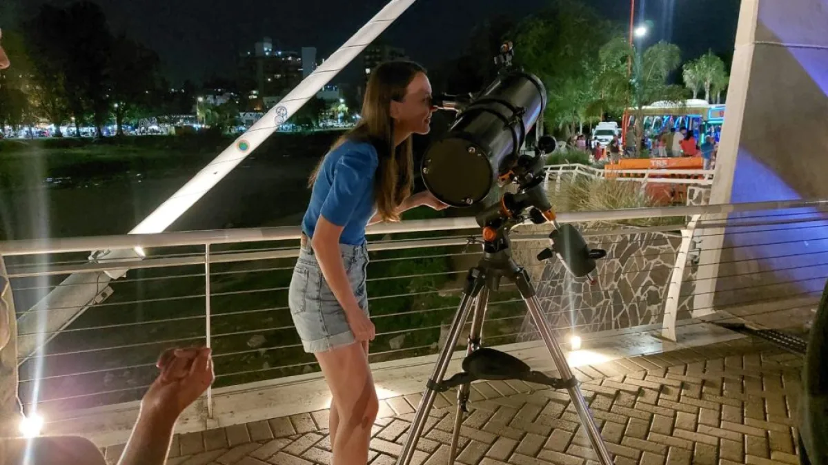 «Ciencia y Tecnología bajo las estrellas» propone descubrir el cielo desde el Parque Sarmiento