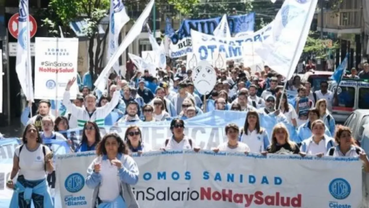 El gremio de sanidad realiza un paro a nivel nacional