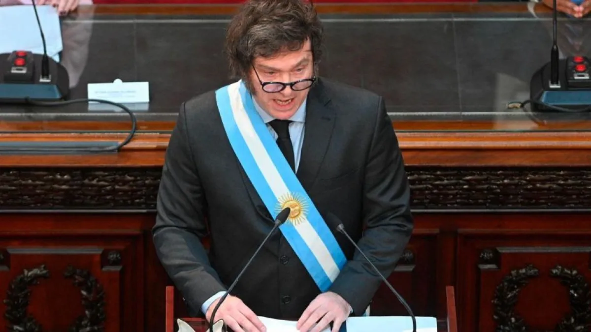 Javier Milei inauguró las sesiones del Congreso y llamó a firmar un "nuevo contrato social" el 25 de mayo