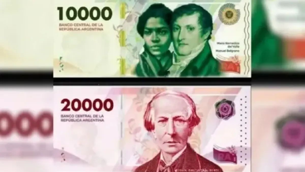 Los billetes de $10 mil y $20 mil ya tienen fecha de circulación