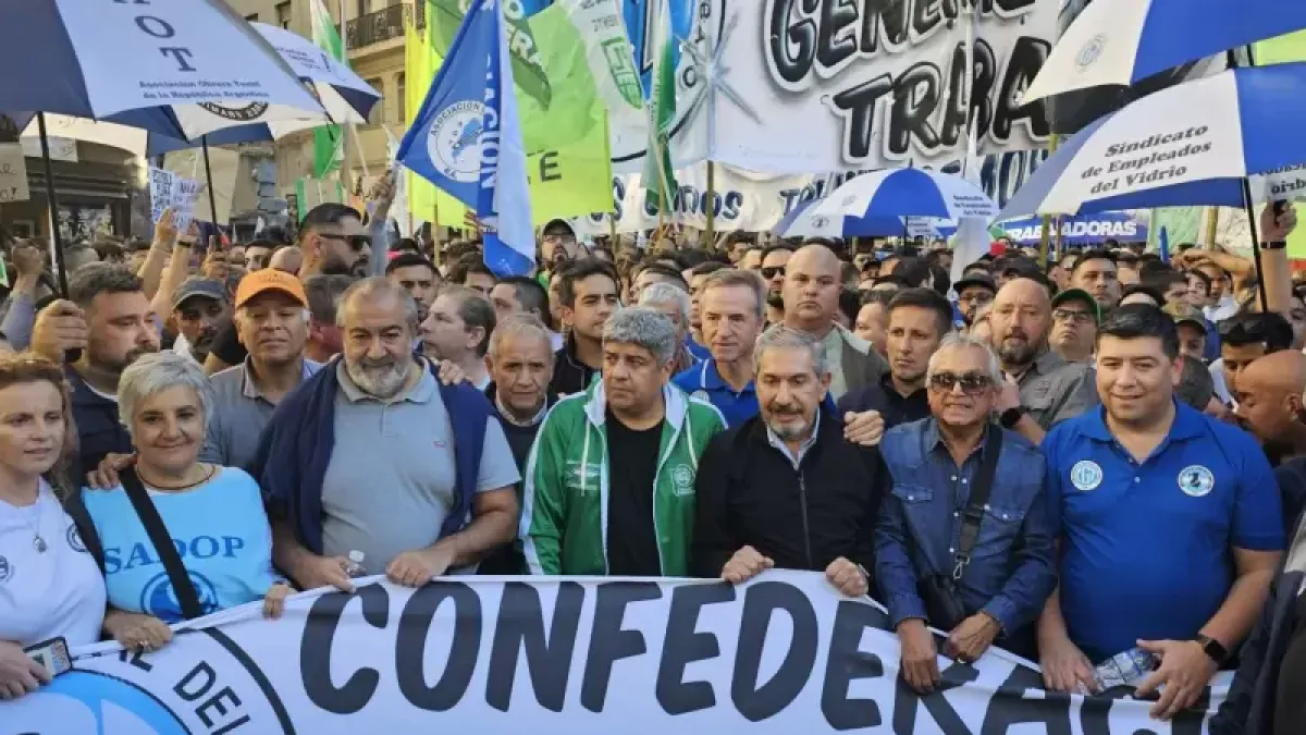 La CGT convocó a la marcha para el 1° de mayo bajo la consigna "La Patria no se vende"