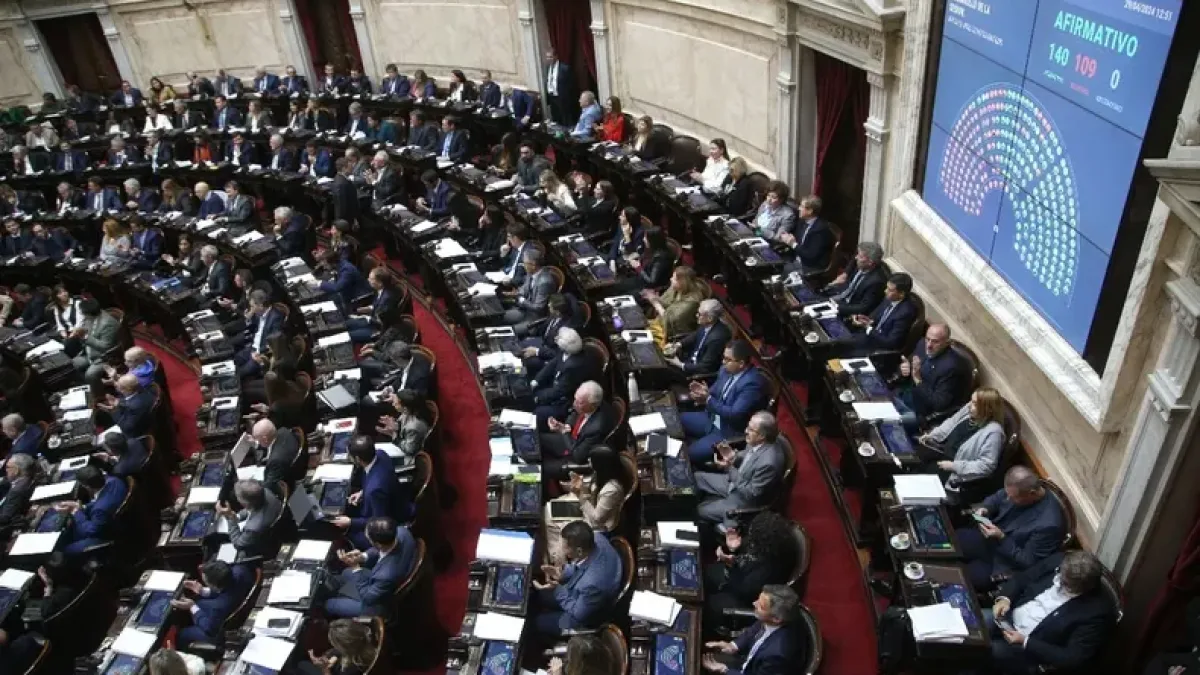 Diputados aprobó la "ley bases" en general y ahora se vota en particular
