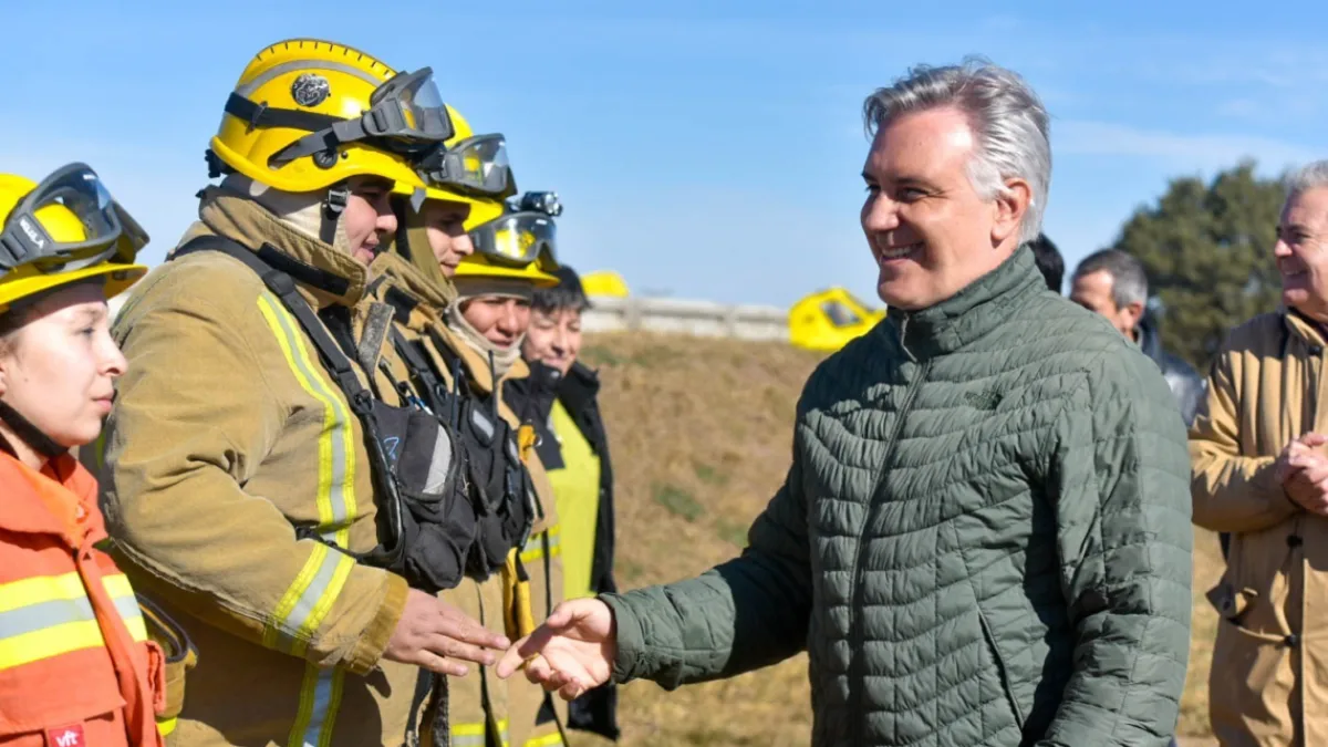 La Provincia inauguró la "Base Operativa Las Tapias" para prevención de incendios