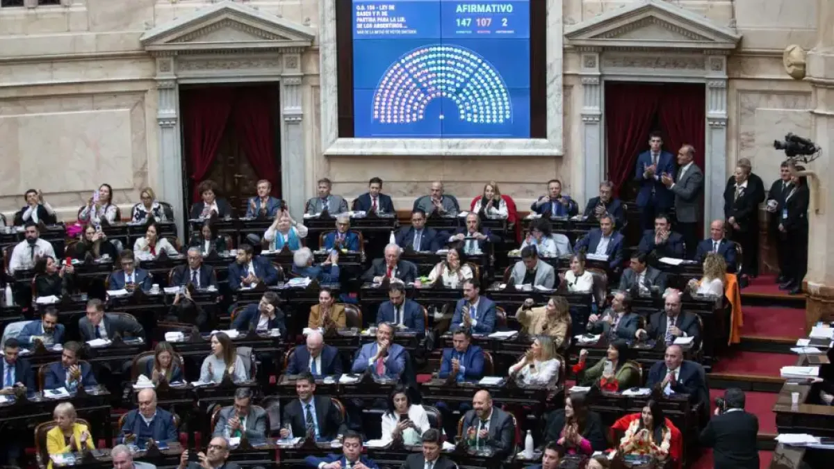 Diputados aprobó la Ley Bases y restituyó Ganancias