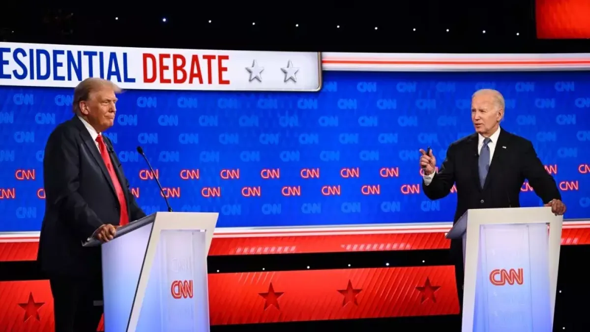 Biden reconoció que "casi se queda dormido" en medio del debate con Trump