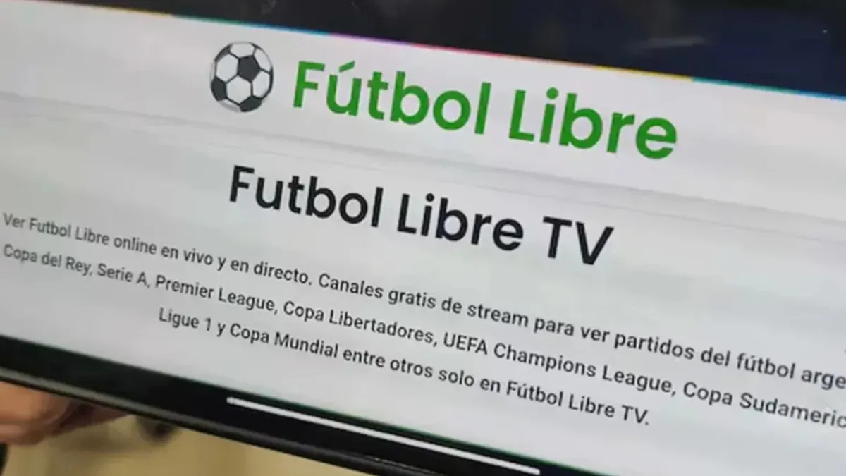 Quedó en libertad el creador de Fútbol Libre