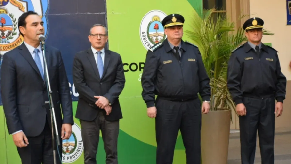 Removieron a la cúpula policial de Corrientes