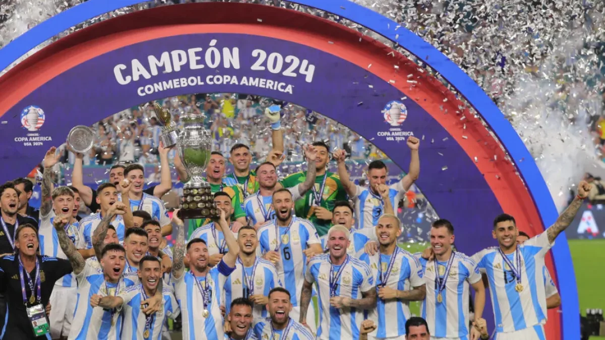 Argentina es la máxima ganadora de la Copa América