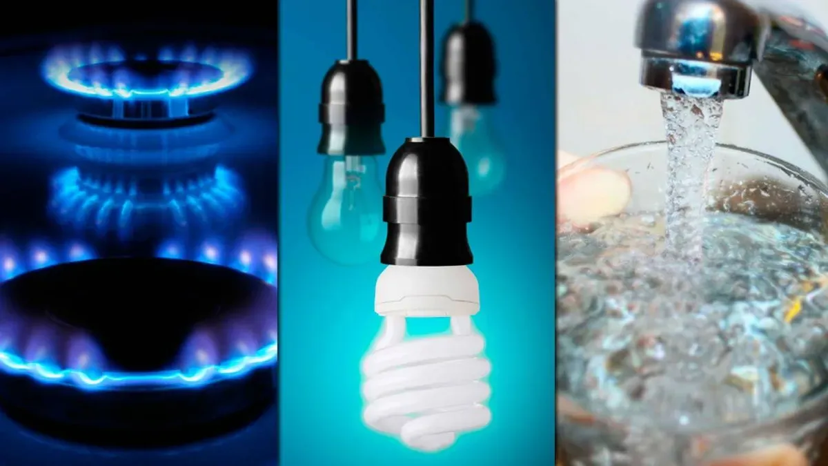 Agosto llegó con actualizaciones en las boletas de agua, luz y gas