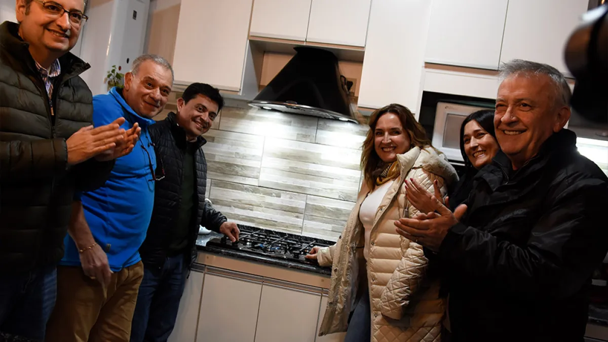 La Provincia habilitó una obra de gas que beneficia a más de 1.000 vecinos en Capilla del Monte