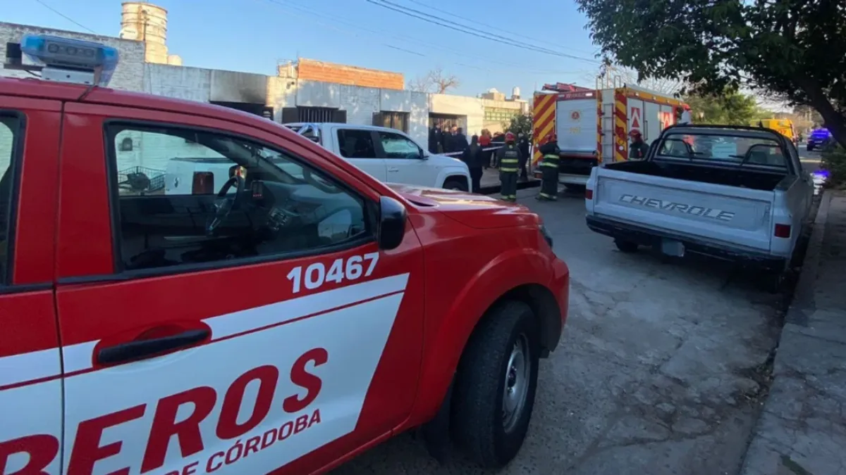 Un hombre de 78 años murió por el incendio de su vivienda en Córdoba