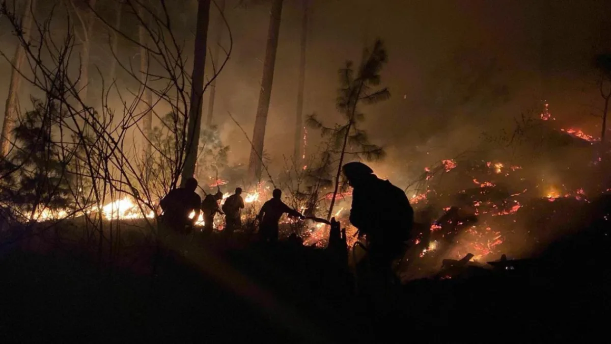 El incendio en El Durazno está contenido y hay un detenido