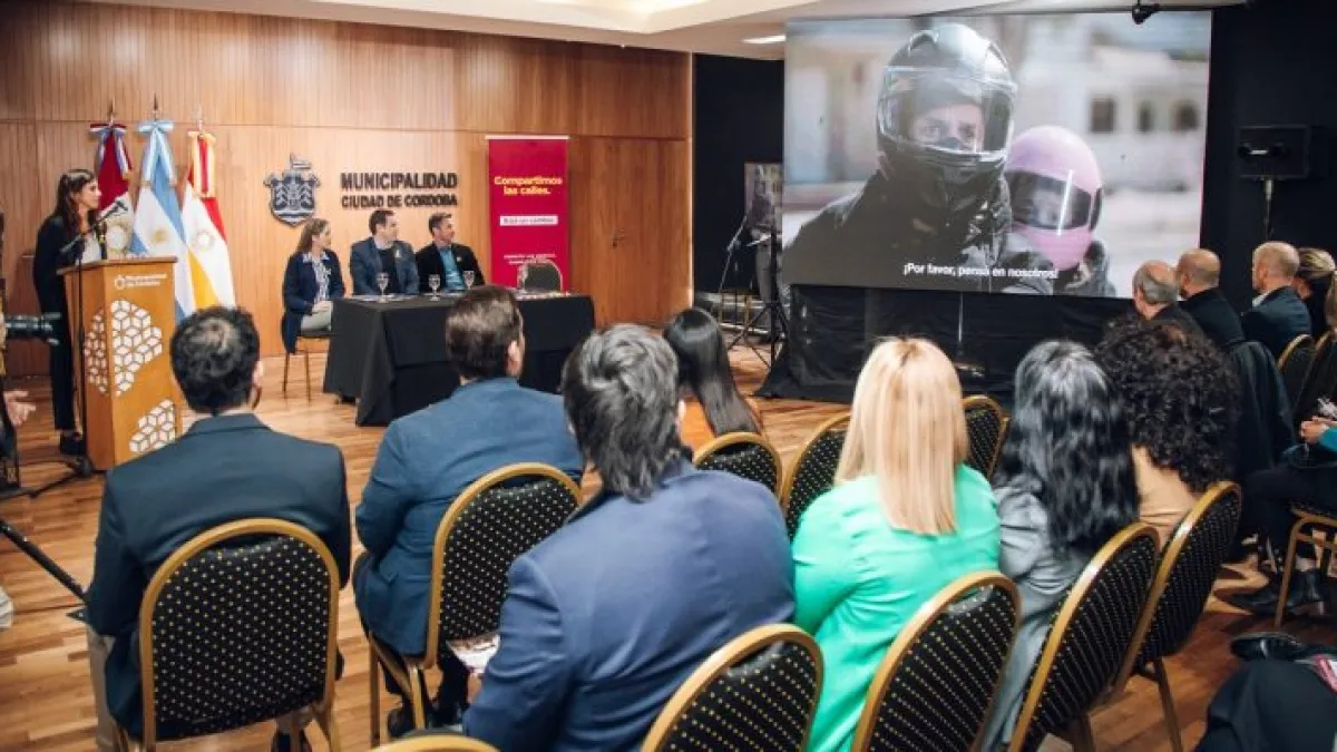 La Municipalidad presentó una campaña para reducir siniestros viales