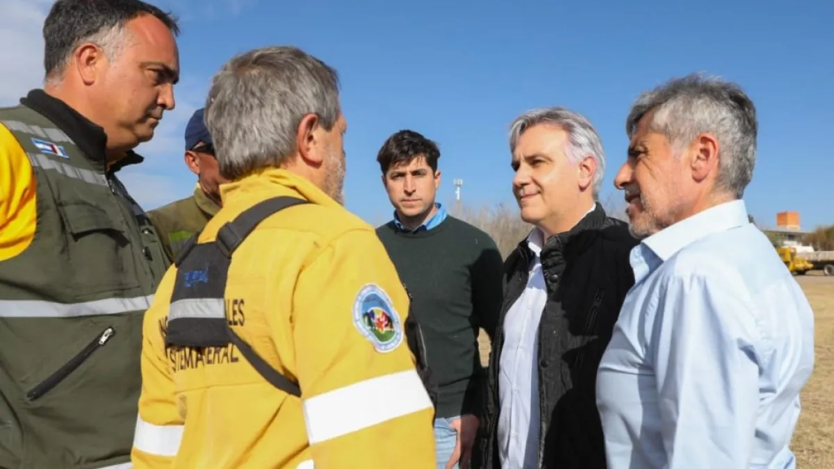 La Provincia declaró el estado de desastre en las zonas afectadas por los incendios