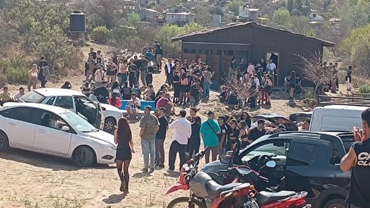 Desarticularon una fiesta clandestina en Estancia Vieja