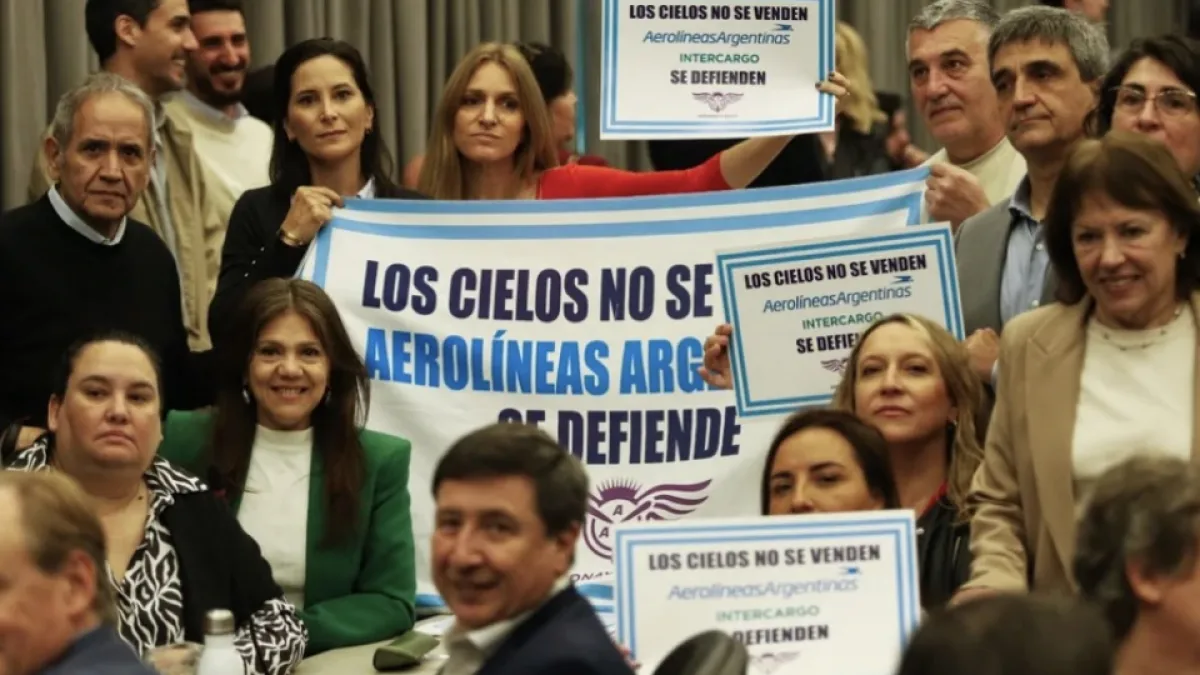 Diputados inició el debate para la privatización de Aerolíneas Argentinas
