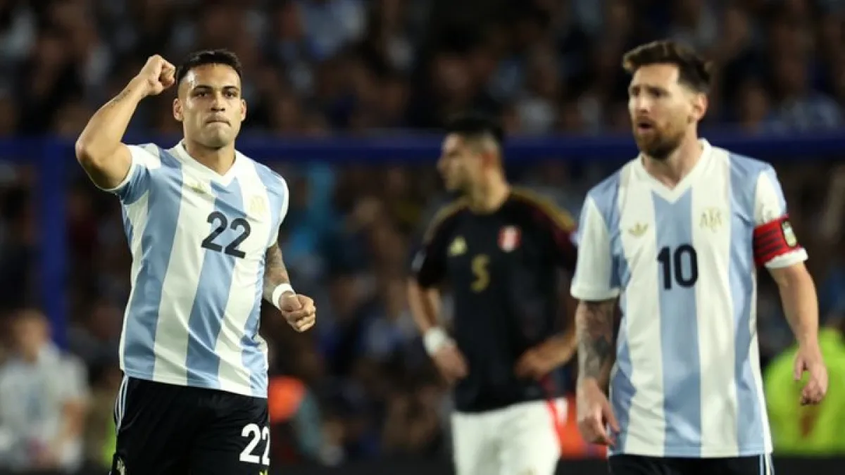 Argentina venció a Perú con un golazo de Lautaro Martínez en La Bombonera