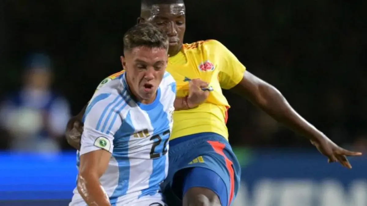 Sudamericano Sub-20: la selección argentina empató ante Colombia