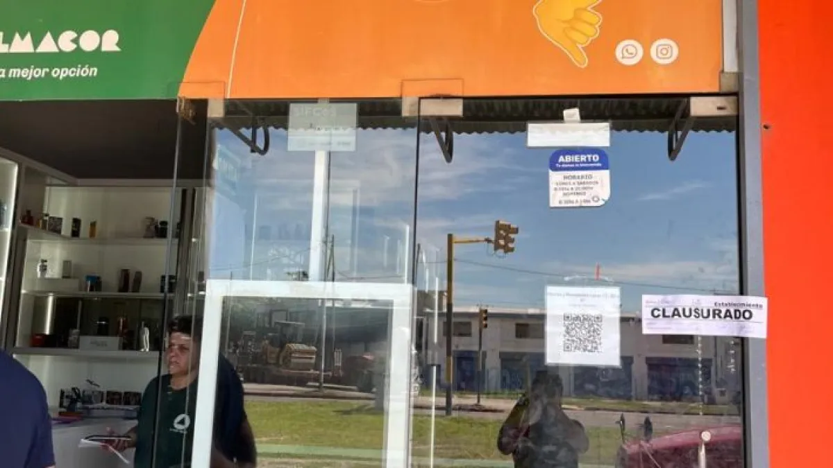Clausuraron un local de Almacor por falta de seguridad e higiene